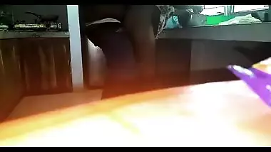 Horny man comes to Indian wife and satisfies XXX needs in the kitchen