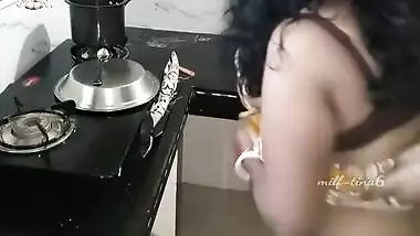 Hardcore Doggy Style Fucking In Kitchen With Hindi Dirty Talking.bhabi Ko Devar Ne Mein Choda - Devar Bhabhi