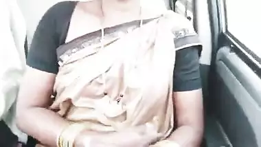 Indian call girl car sex Telugu dirty talks.