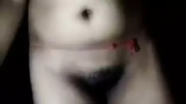 Today Exclusive- Desi Village Girl Record Her Nude Video For Lover Part 1