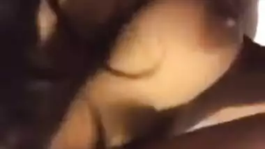 Indian babe has XXX sized boobs that she hides first but then exposes