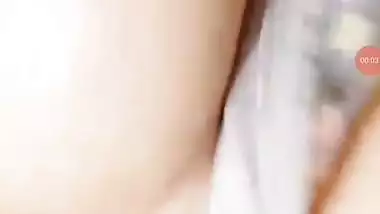 Gorgeous girlfriend white boobs showing to boyfriend