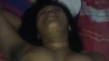 Chubby Desi mom takes a shower and takes XXX cock into hairy pussy