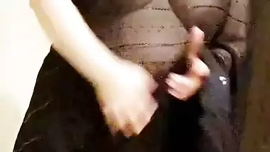 Transparent saree boobs show and naked video of busty wife