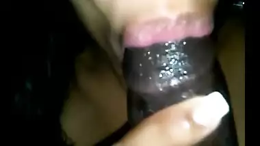 Kerala teen girlfriend sucks on boyfriend’s big black dick