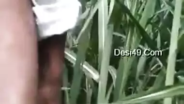 Reeds are a quiet place where Desi porn partners can practice sex