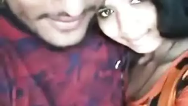 Desi couple kisses on the camera and porn video is around the corner