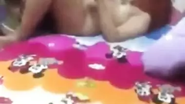 Desperately horny Indian college girl fucked in bed for XXX video