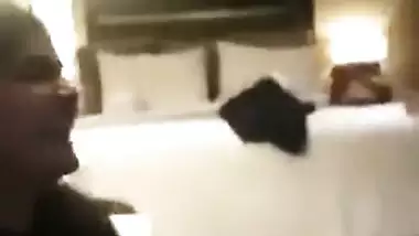 Desi cute XXX girl shows her boobs in video call after sex in a hotel