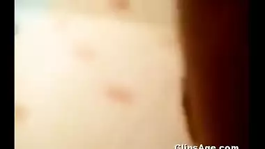 Desi lady Anjitha making her own nude video MMS clip