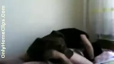 Mallu sex MMS of a school teen girl fucking her lover in his bedroom