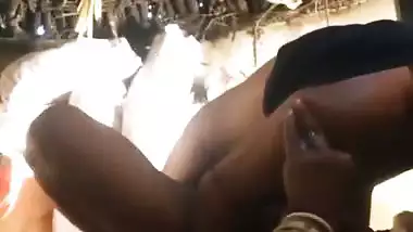 Rajasthani sex MMS of Devar, Bhabhi fucking in a hut