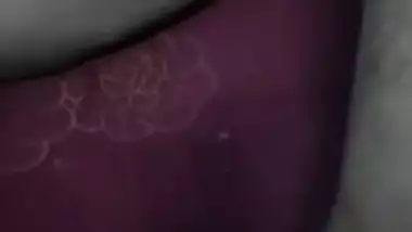 Indian woman of easy virtue puts a veggie porn toy in her vagina