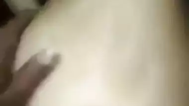Boy makes an amateur MMS video of fucking the Desi charmer's XXX hole