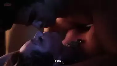 Natali Antonovich Uncensored boob show in sex scene from Vatsyayana Kamasutra 2