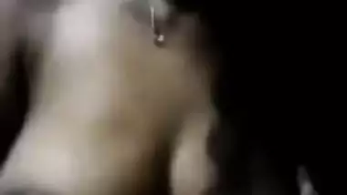 Desi whore XXX twosome with boyfriend who leaks porn footage after sex