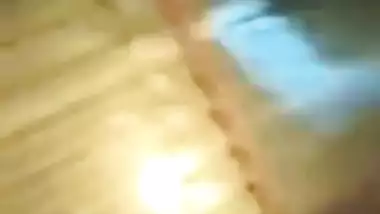 Desi Maid in store room during work