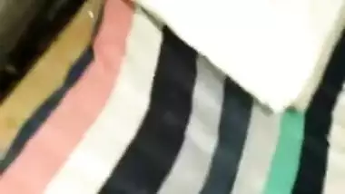 Girl is Desi and man tries to kiss her XXX lips in camera in bed