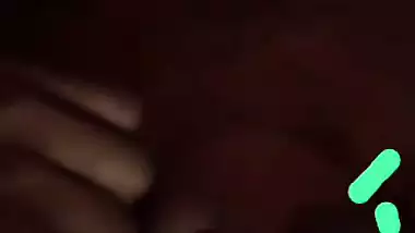 Lover fingering GF pussy before fucking in FSI xxx