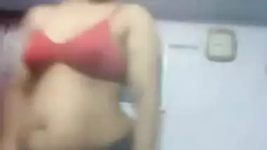 Indian aunty dress change selfie, nude body shown for her bf