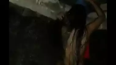 Desi gal places camera that films how naked teen relaxes in XXX shower