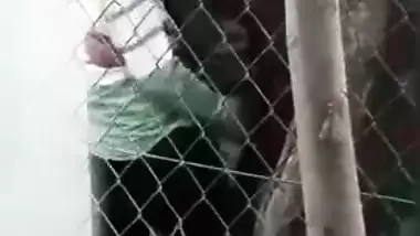 Fresh Desi mms sex online, Paki cheating wife outdoor fuck with lover