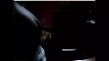desi preggo parwati with her husband showing swollen belly and milky tits part- 2