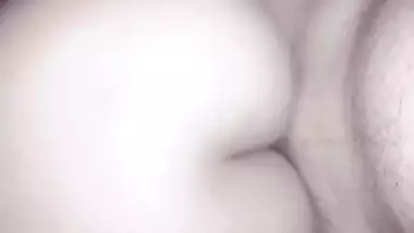 MILF in gloves & stockings wanted to get fucked so bad and ended up jacking my dick till I shot cum!