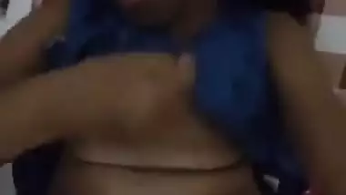 Innocent looking beautiful girl showing her beautiful pussy and boobs to her lover