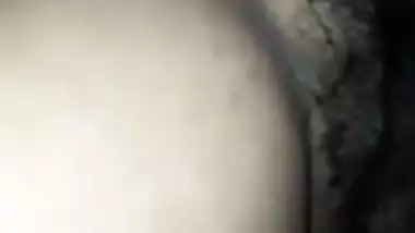 Desi wife dark hair pussy playing and recording by hubby
