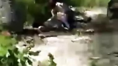 Tamil school girl fuck outdoor as real slut and caught on cam. Desi mms