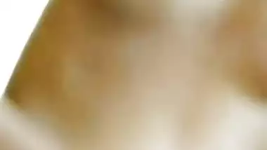 Beautiful teen hairy pussy show selfie video