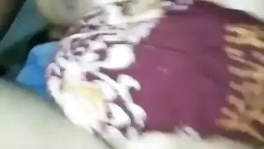 Man fills his busty aunt’s cunt with cum in aunty sex video