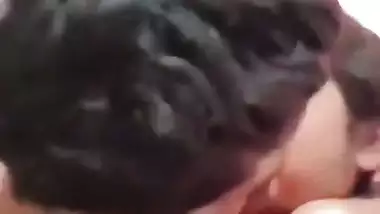 BF kisses Indian nude girl and presses her boobs