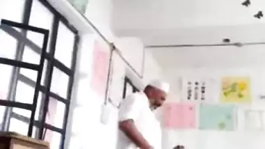 Desi XXX porn as head master fuck urdu teacher school affair caught mms