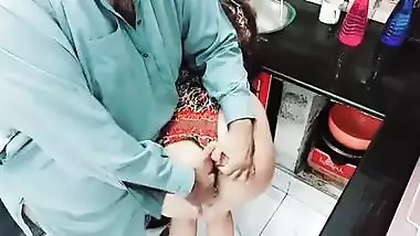 Indian Wife Busy in Cooking While Her Ass Hole Fucked By Her Cuckold Husband With Clear Hindi Audio