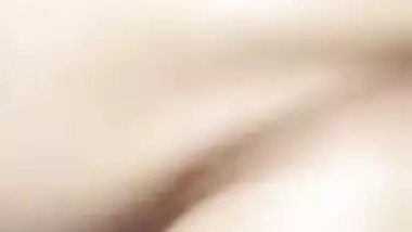 Aunty is proud of saggy tits and broken twat showing them in XXX clip