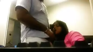 Naughty Desi co-workers find time for XXX quickie during lunch break