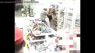 Store Owner Having Anal Sex Recorded In CCTV Camera