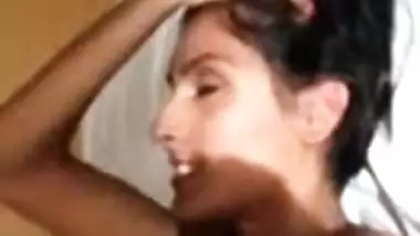 hot nri girl hard fucked by boyfriend and cum on her body video