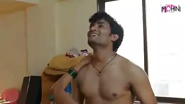 Indian beautiful milf maid fucked by another watchman real hardcore sex video with clear Hindi audio.