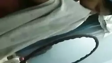 Desi Indian Bhabhi nude show on live cam in front of family. Screenrecording