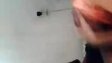 Southindian Mallu Girl's BIG Boobs sucking by her BF at home