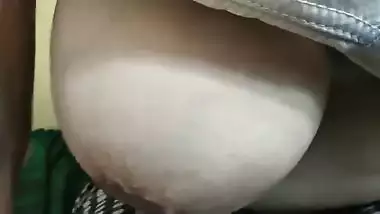 Boobs XXX lover can't live a day without touching his favorite Desi tits