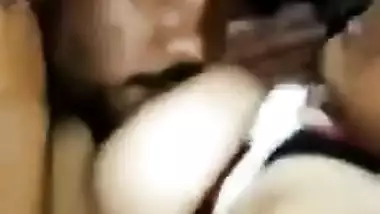 Cute Desi XXX housewife have a painful sex with husband’s friend MMS