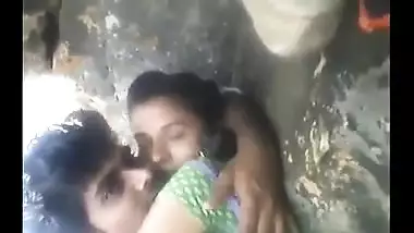 XXX hindi video of a young college couple enjoying some outdoor fun