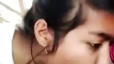 Desu teen suck her bf dick