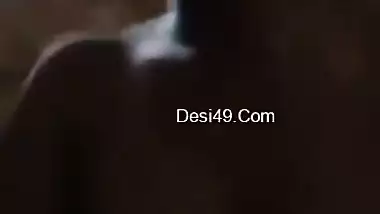 Today Exclusive- Desi Village Girl Strip Her Cloths And Record Nude Selfie For Lover