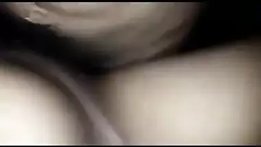 Hot MMS clip of Desi wife having XXX affair with lover in darkness