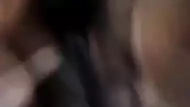 Young village girl spreads legs to rub virgin Desi bush in XXX video